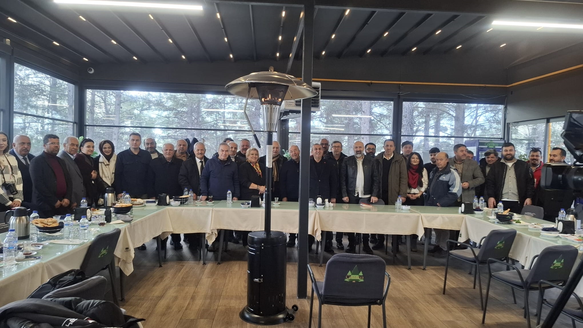 Chp İl Başkanı Ateş, Basınla Bir Araya Geldi (9)