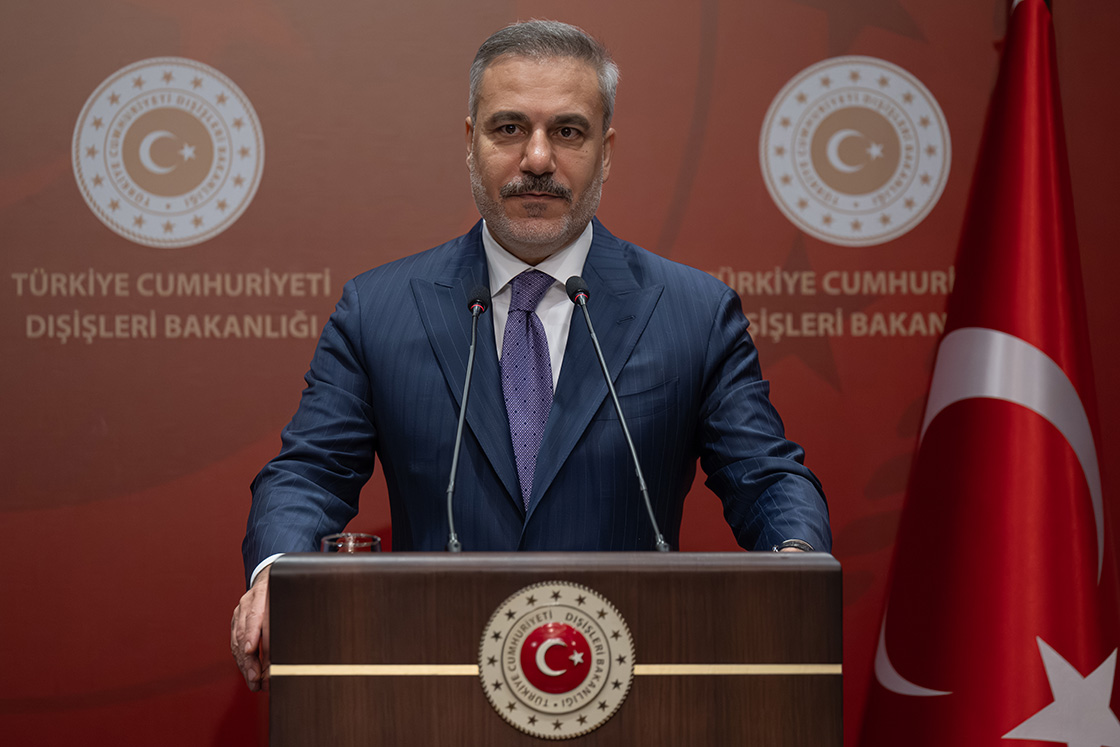 Dışişleri Bakanı Fidan, Fransız Mevkidaşı Barrot Ile Ortak Basın Toplantısında Konuştu (4)