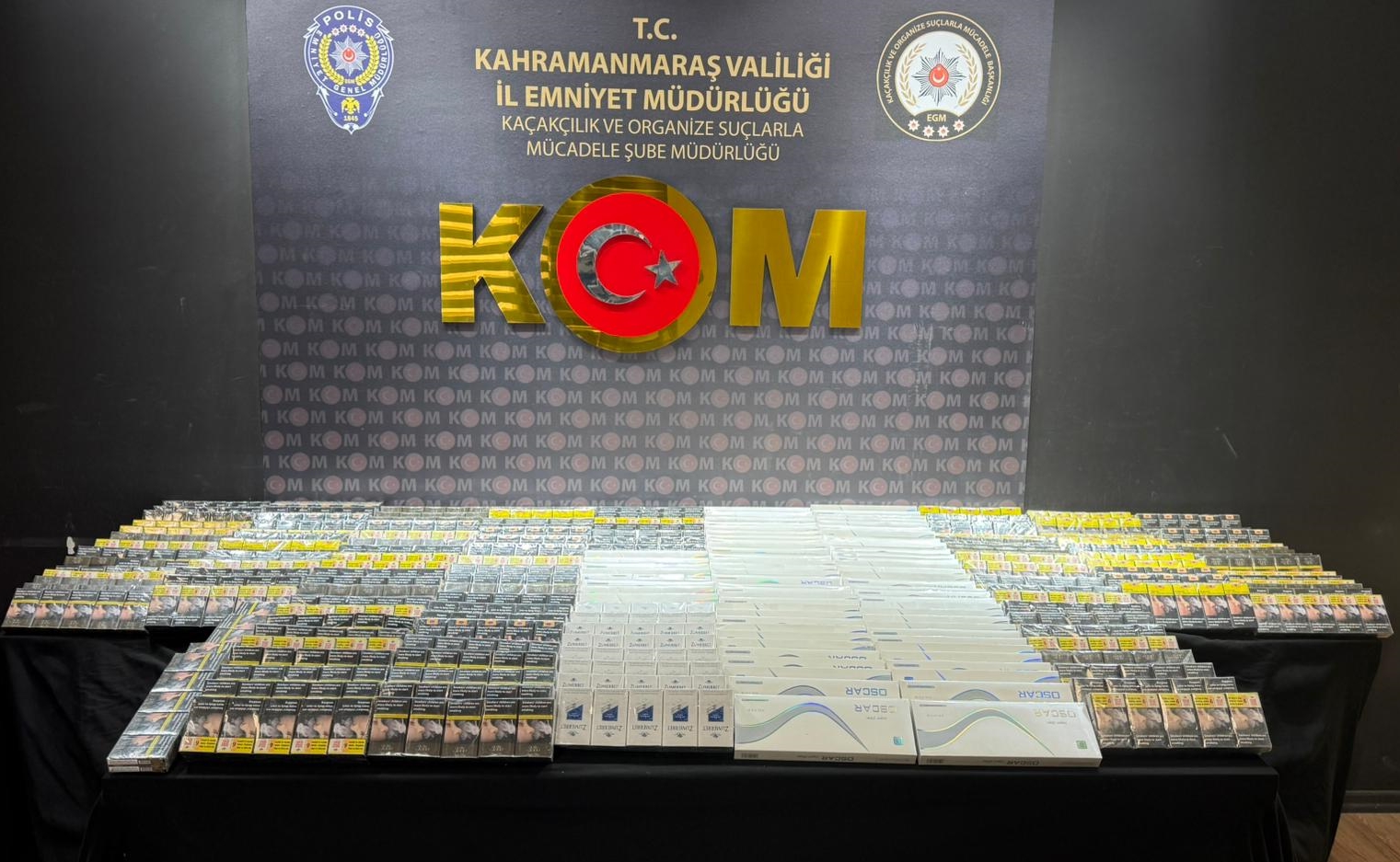 Kahramanmaraş'ta Kaçakçılık Operasyonu