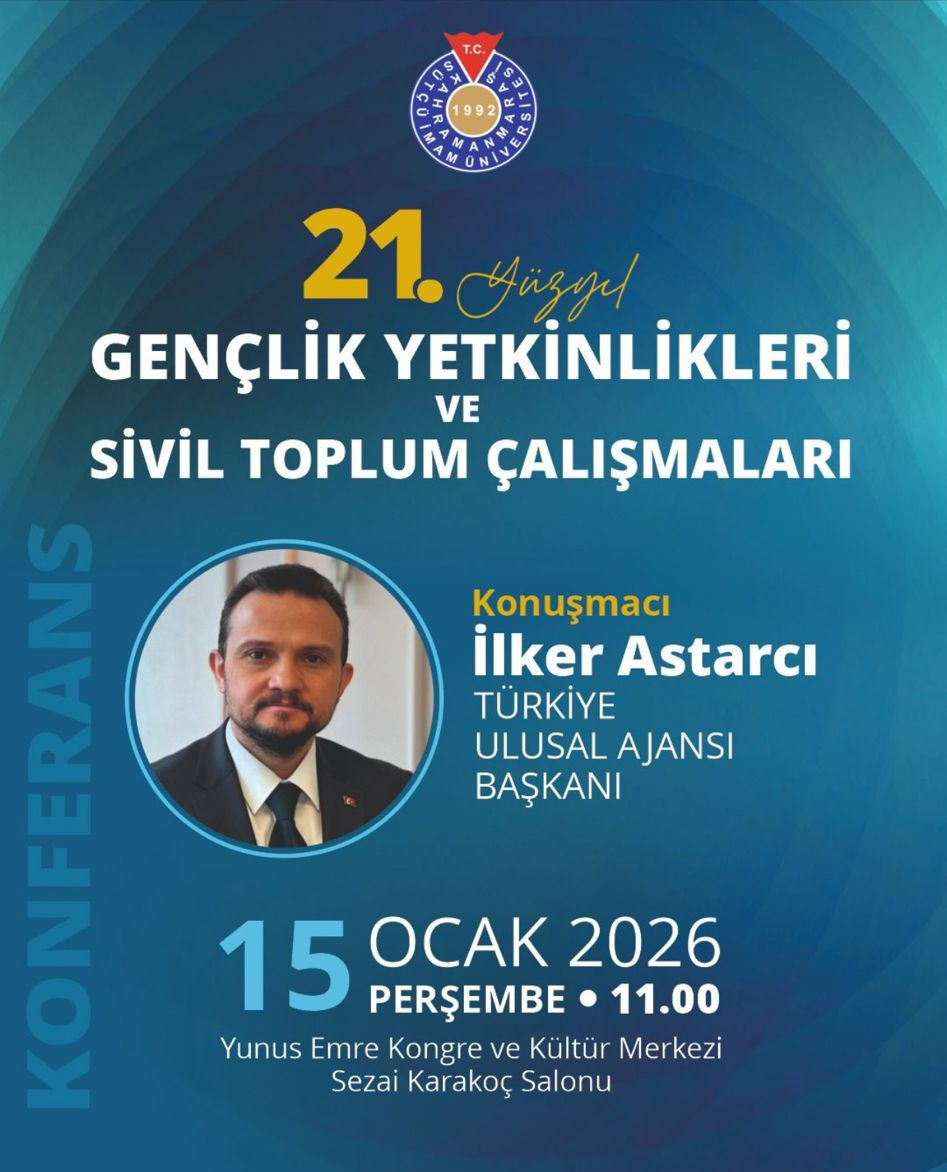 Ksü’de Gençlik Ve Sivil Toplum Konferansı Düzenleniyor