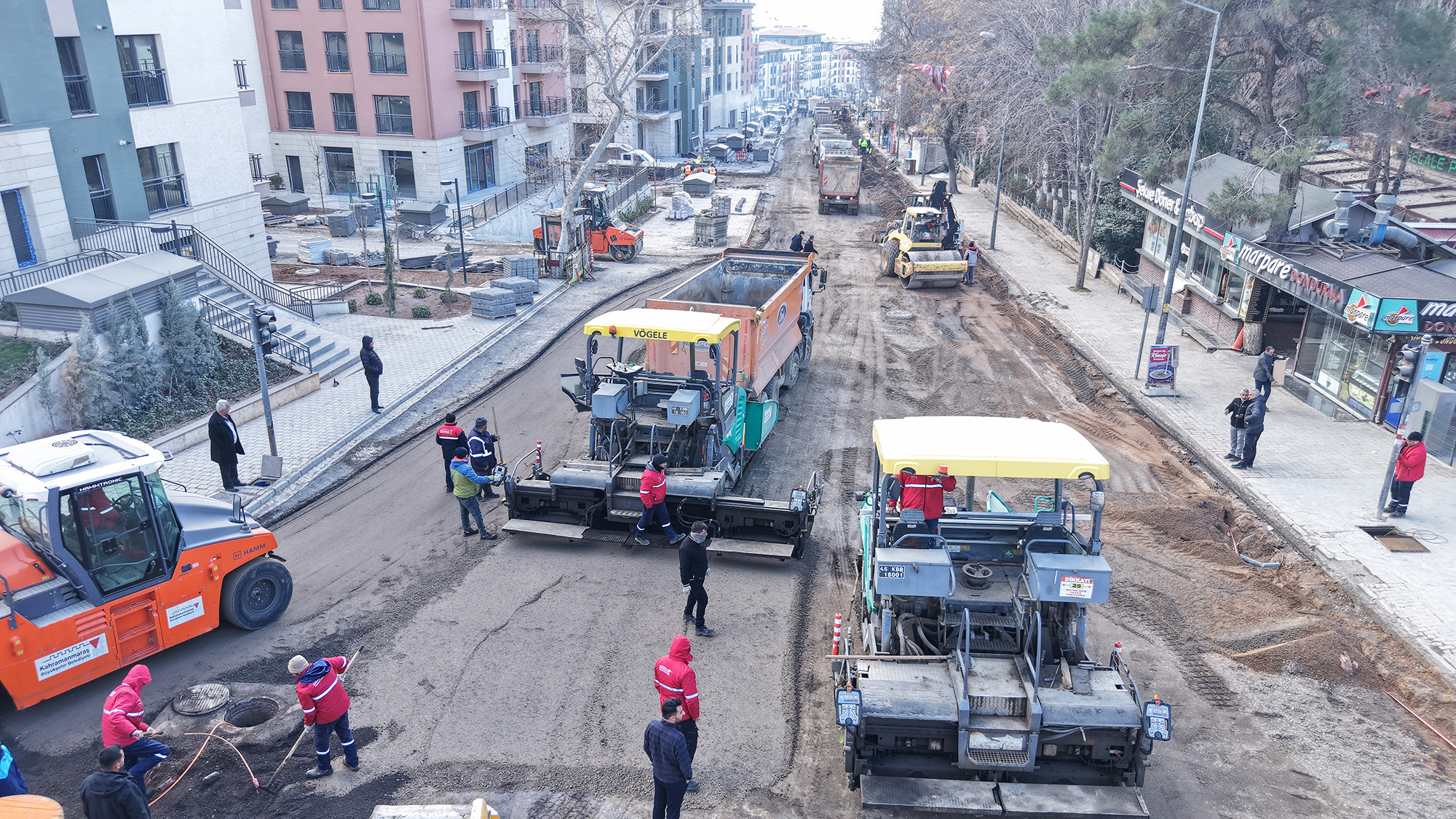 Zübeyde Hanım Bulvarı Yol Çalışması (6)