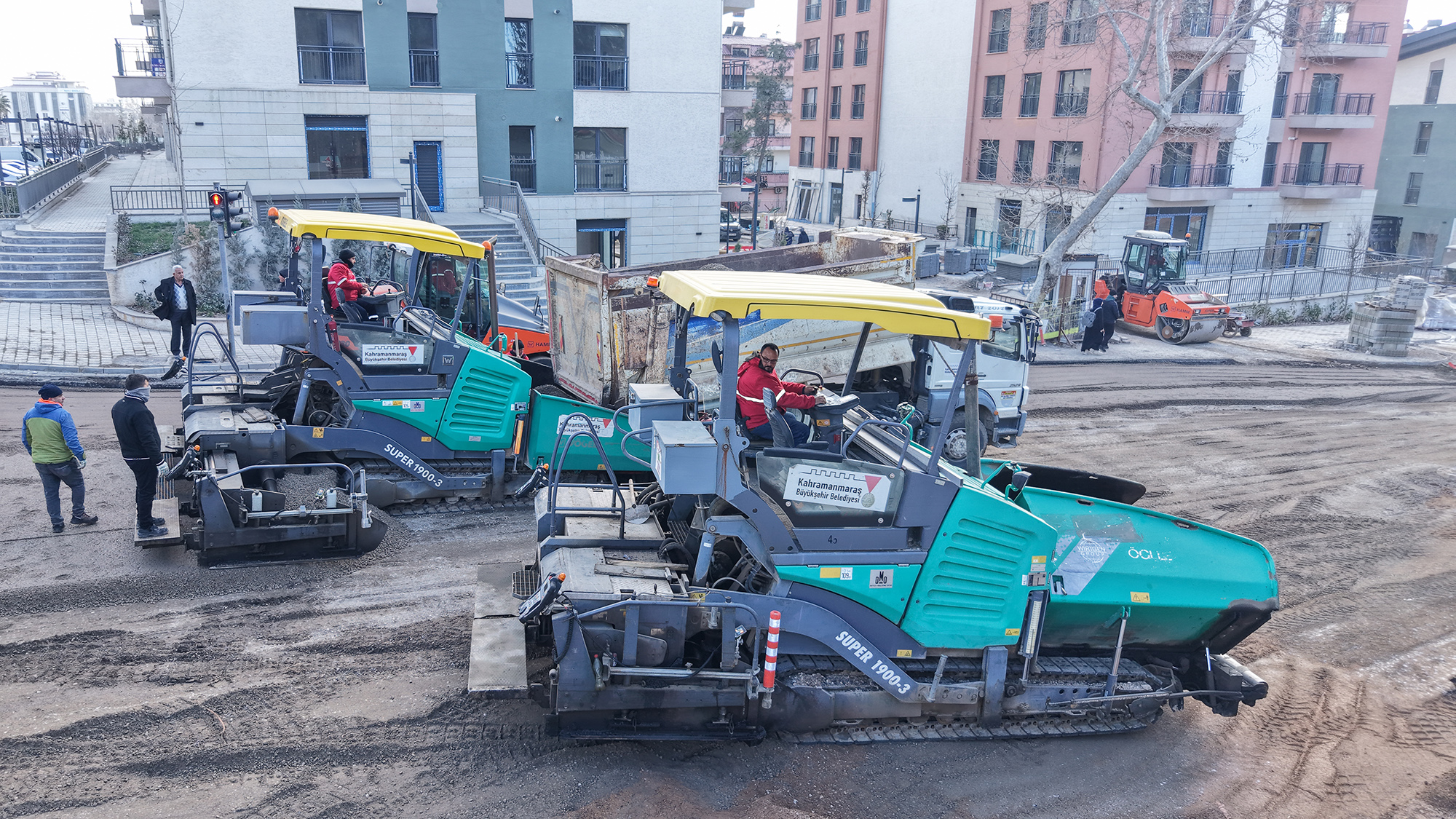 Zübeyde Hanım Bulvarı Yol Çalışması (7)