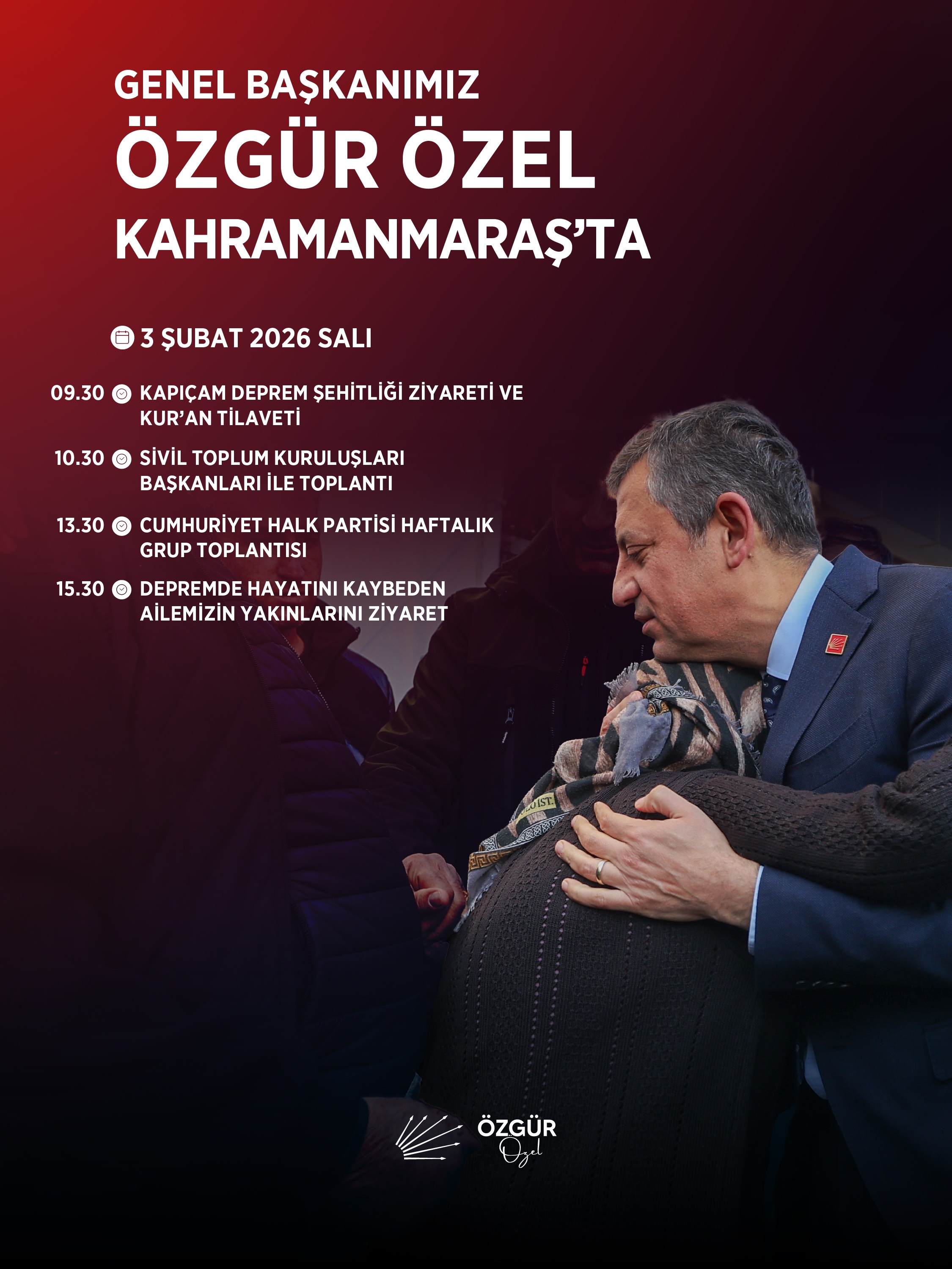 2026 01 31 Gb Ziyaret Kahramanmaraş Post