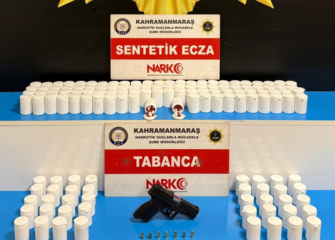 Kahramanmaraş'ta Uyuşturucu Operasyonunda Yakalanan 3 Şüpheli Tutuklandı