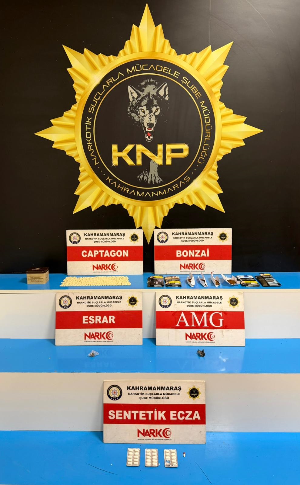 Kahramanmaraş’ta Uyuşturucu Ve Kaçakçılık Operasyonu (2)