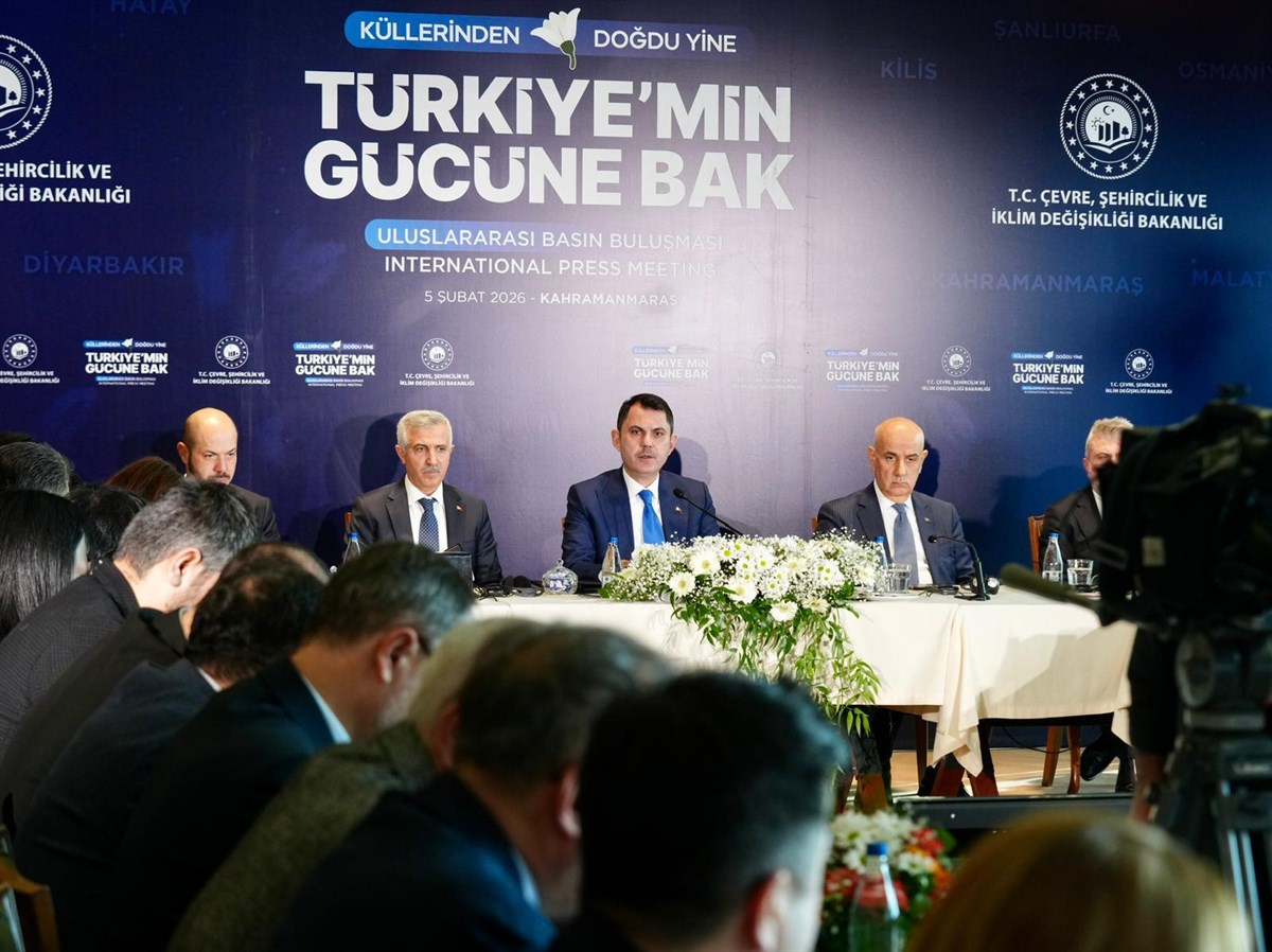 Kurum, Uluslararası Basın Mensuplarıyla Kahramanmaraş’ta Buluştu (2)