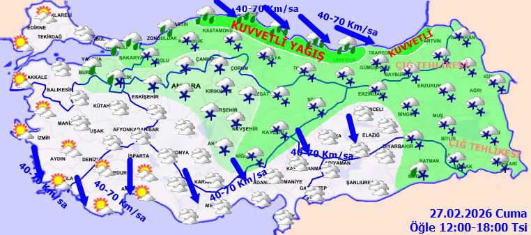 Yağış, Fırtına Ve Çığ Tehlikesi Kapıda (1)