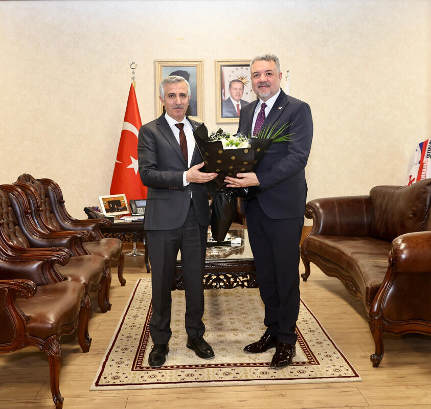 1 7 Mart Muhasebe Haftası Dolayısıyla Vali Ünlüer'e Ziyaret (1)