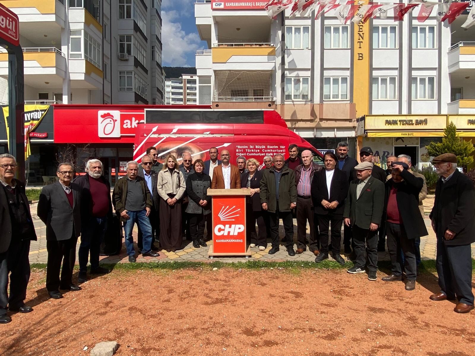 Chp İmamoğlu'nun Tutuklanmasını Birinci Yılında Protesto Etti (2)