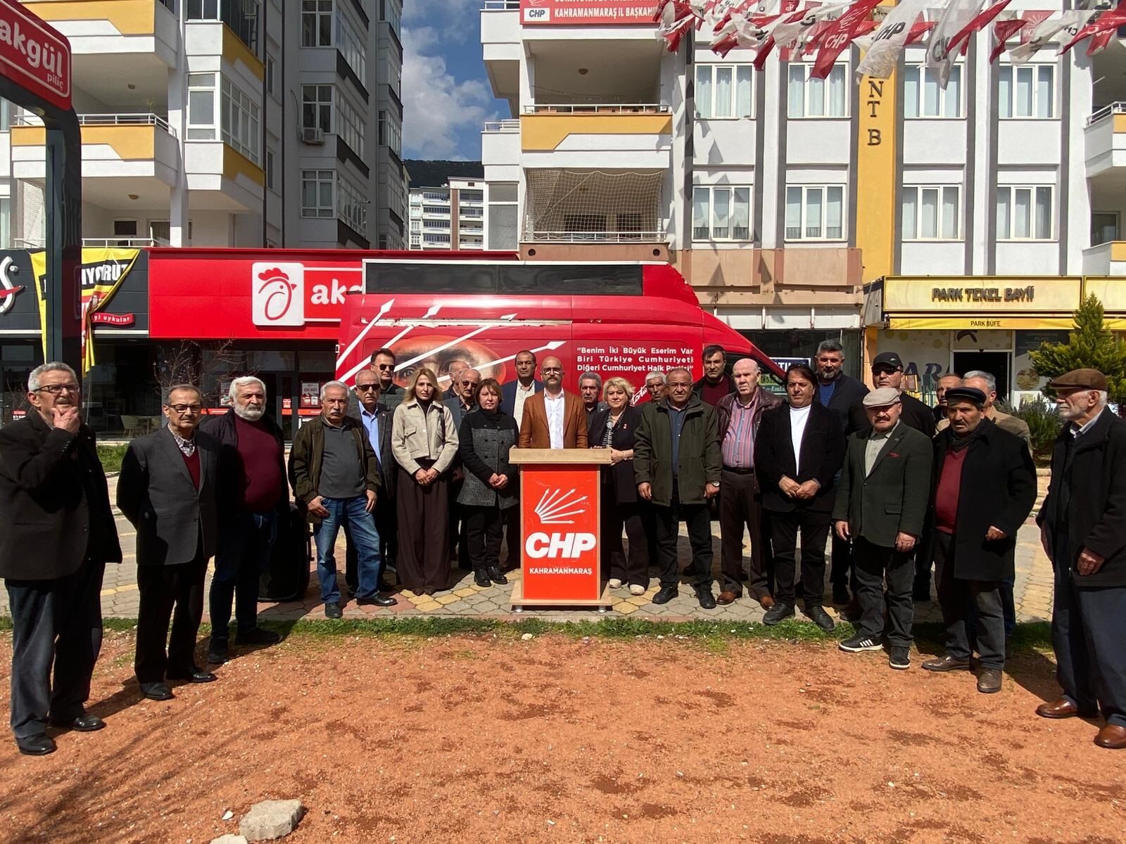 Chp İmamoğlu'nun Tutuklanmasını Birinci Yılında Protesto Etti (3)