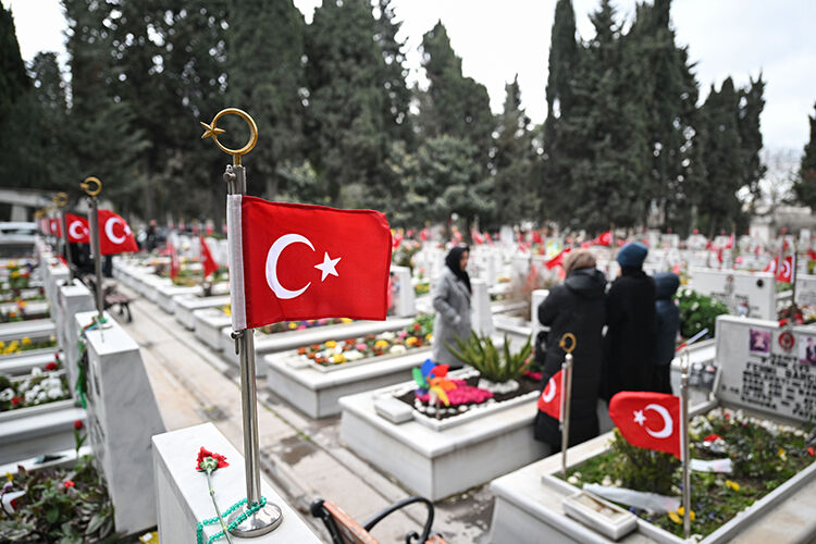 Ramazan Bayramı Arifesinde Şehitlikler Ziyaret Edildi0