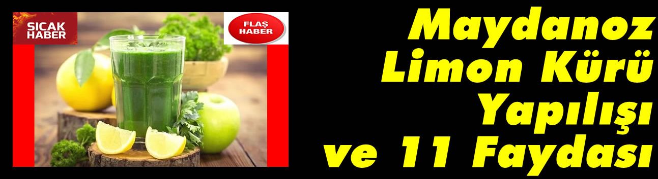 Maydanoz Limon Kürü Yapılışı ve 11 Faydası